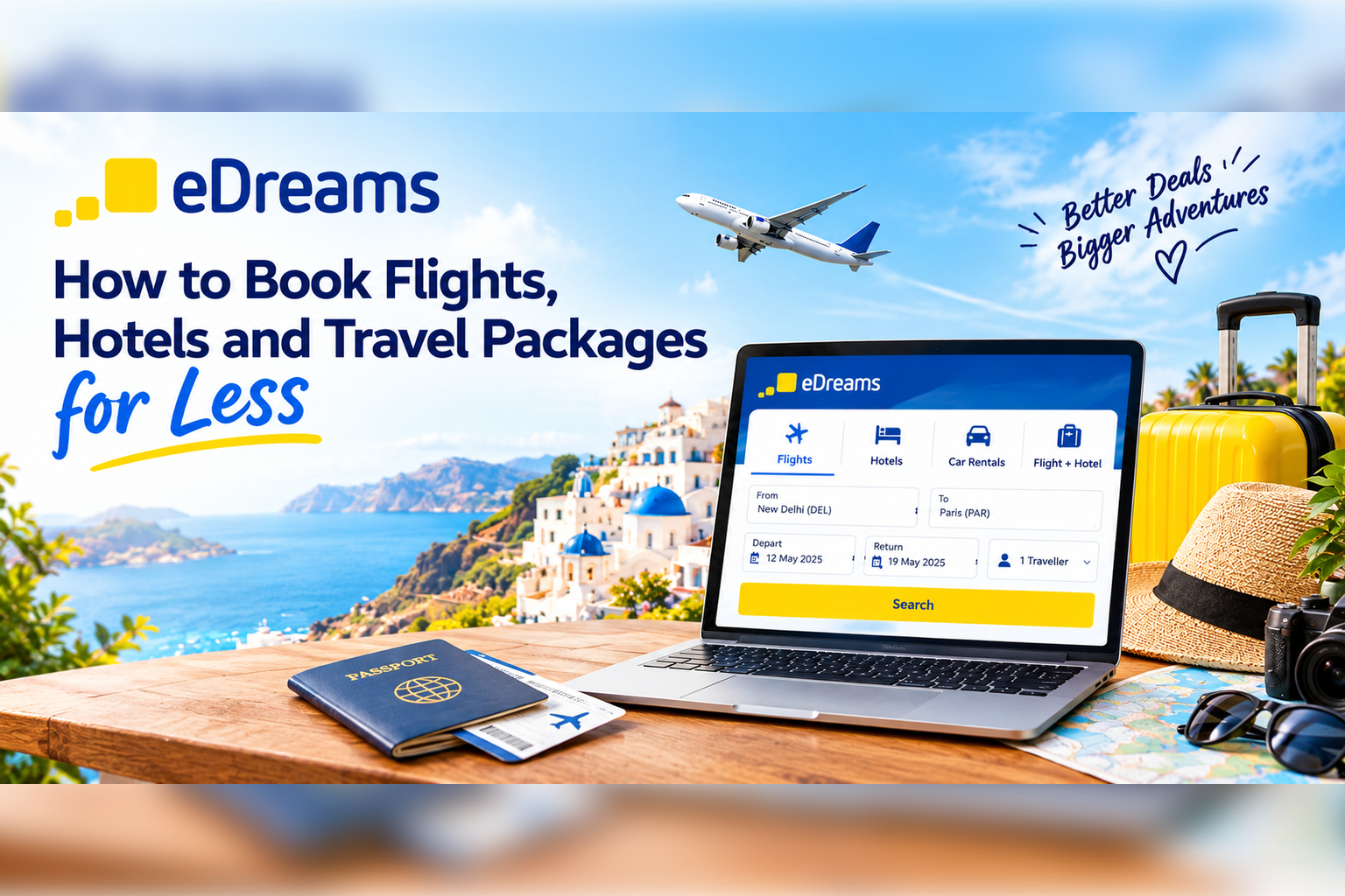 eDreams: How to Book Flights, Hotels and Travel Packages for Less